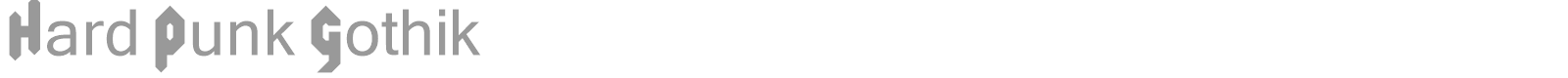 Hard Punk Gothik font preview